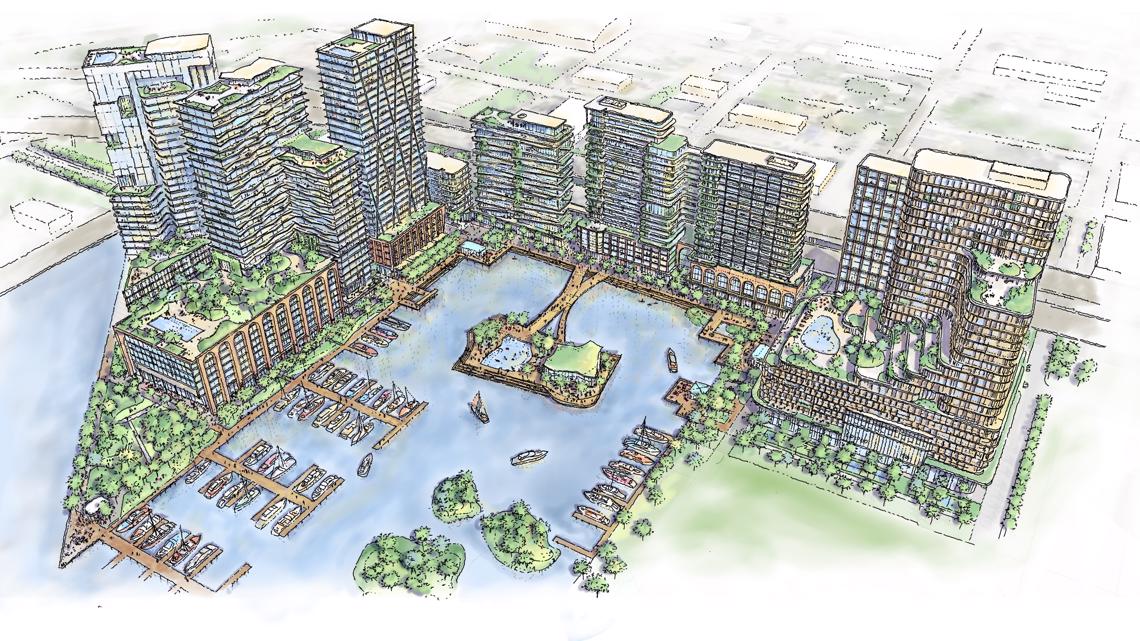 Rezoning application submitted for waterfront development in Ybor - Vimarsana News