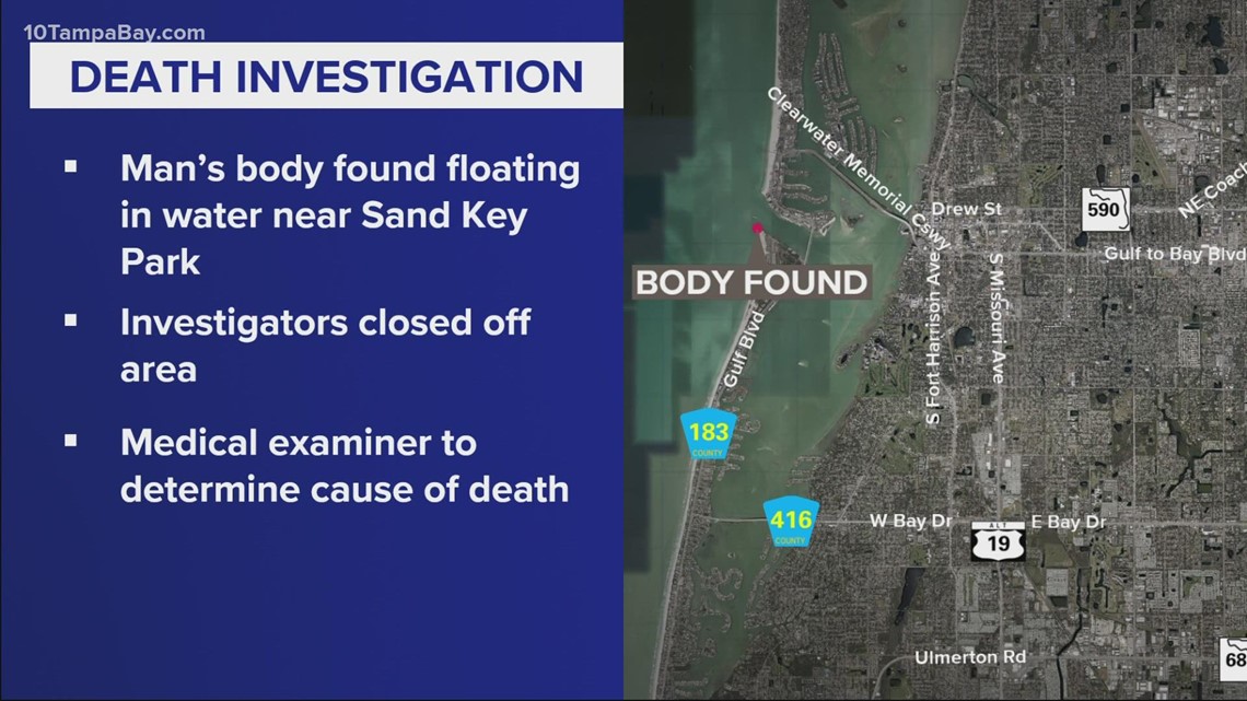 Police: Body found floating near Sand Key Park