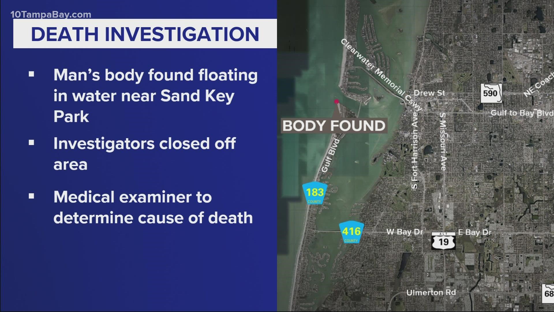 A death investigation is underway.