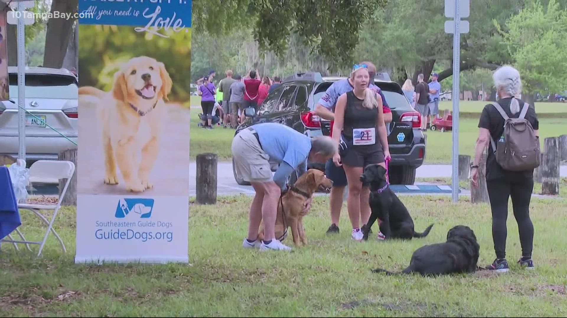 The free, family-friendly event includes a 3K walk and a "Waggin' Tails Festival" with music, vendors, food and a raffle drawing.