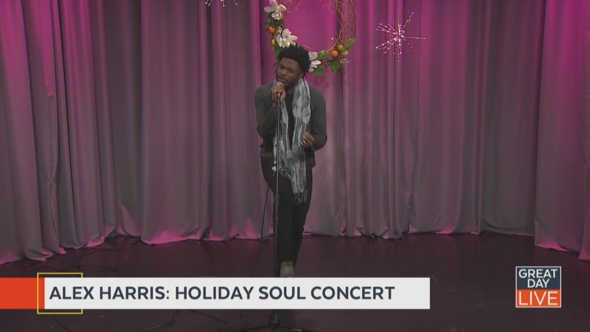 You can catch Alex live for his “Holiday Soul” concert at the Palladium Theater this Sunday evening at 6 p.m. For tickets visit mypalladium.org.