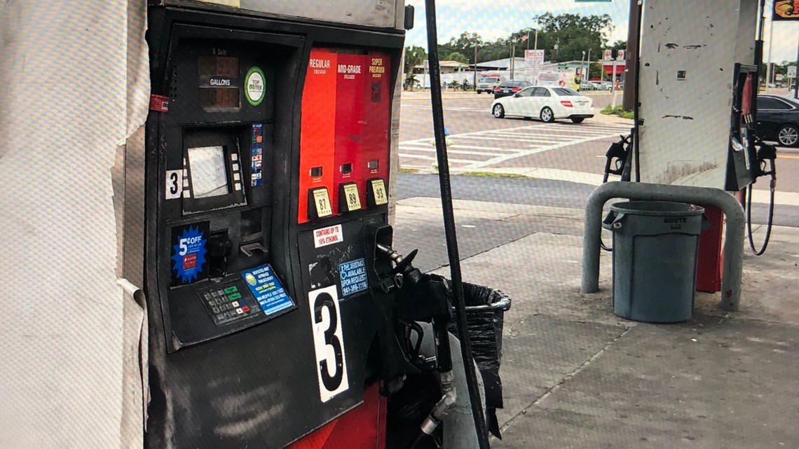 Gas skimmers found on Sarasota gas pump