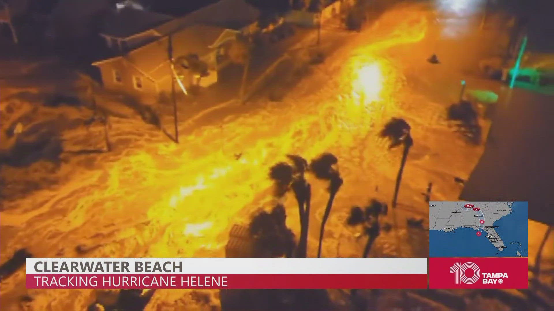 Damaging hurricane winds and storm surge are expected to begin in the Florida Bend area Thursday evening.