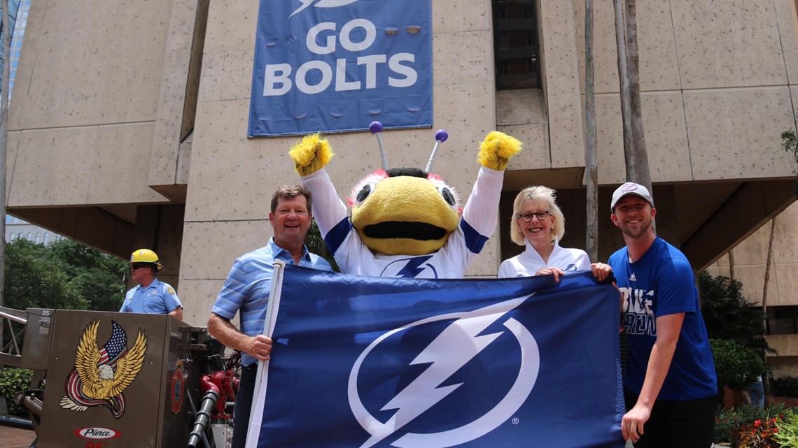 Bolts out west. Congrats to Steven - Tampa Bay Lightning
