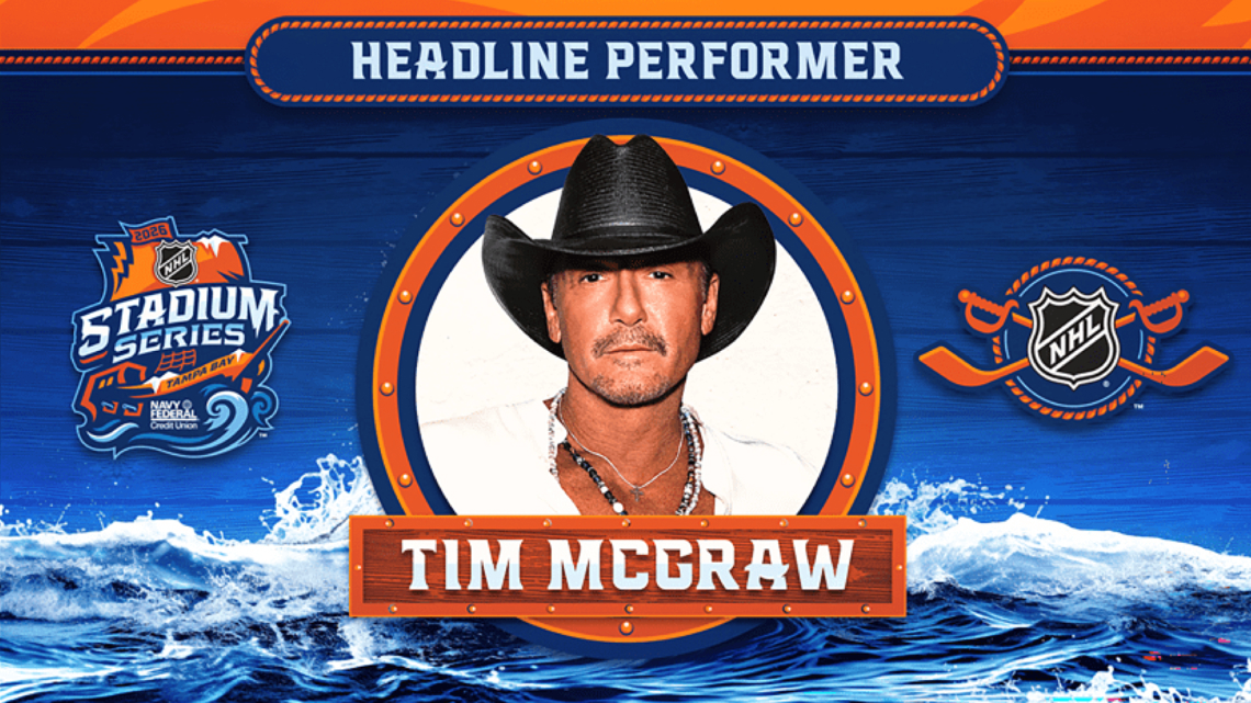 Tim McGraw To Headline 2026 NHL Stadium Series Outdoor Game In Tampa C7bb859b 3c85 4261 8752 1140x641 