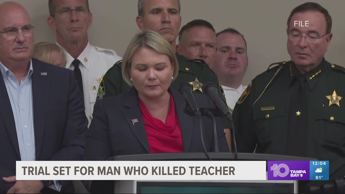 Man accused of killing Hillsborough County teacher to go on trial in October