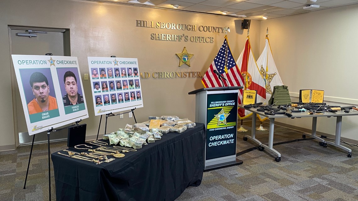 HCSO Top Gang Leaders Others Arrested In Drug Operation Wtsp Com