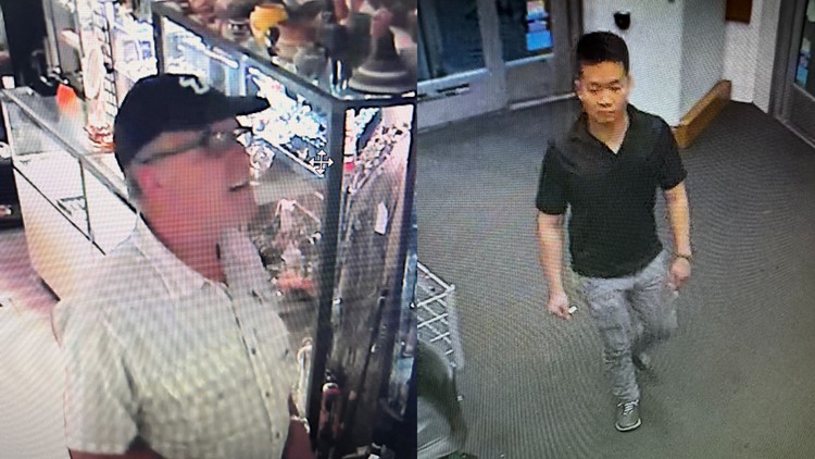 St. Pete police search for antique thief, person of interest | wtsp.com