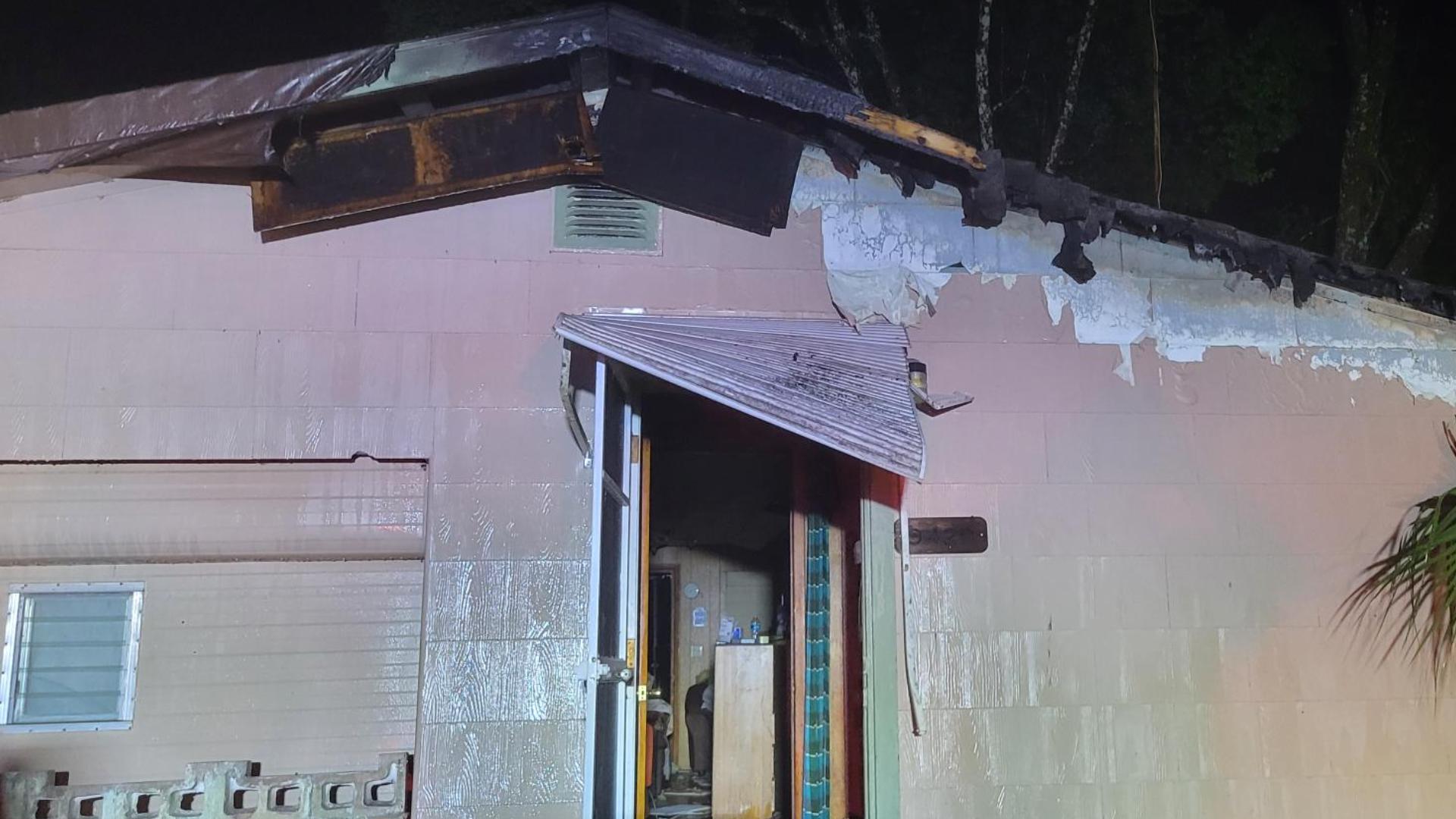 Lightning Strike Sparks Inverness House Fire Wtsp