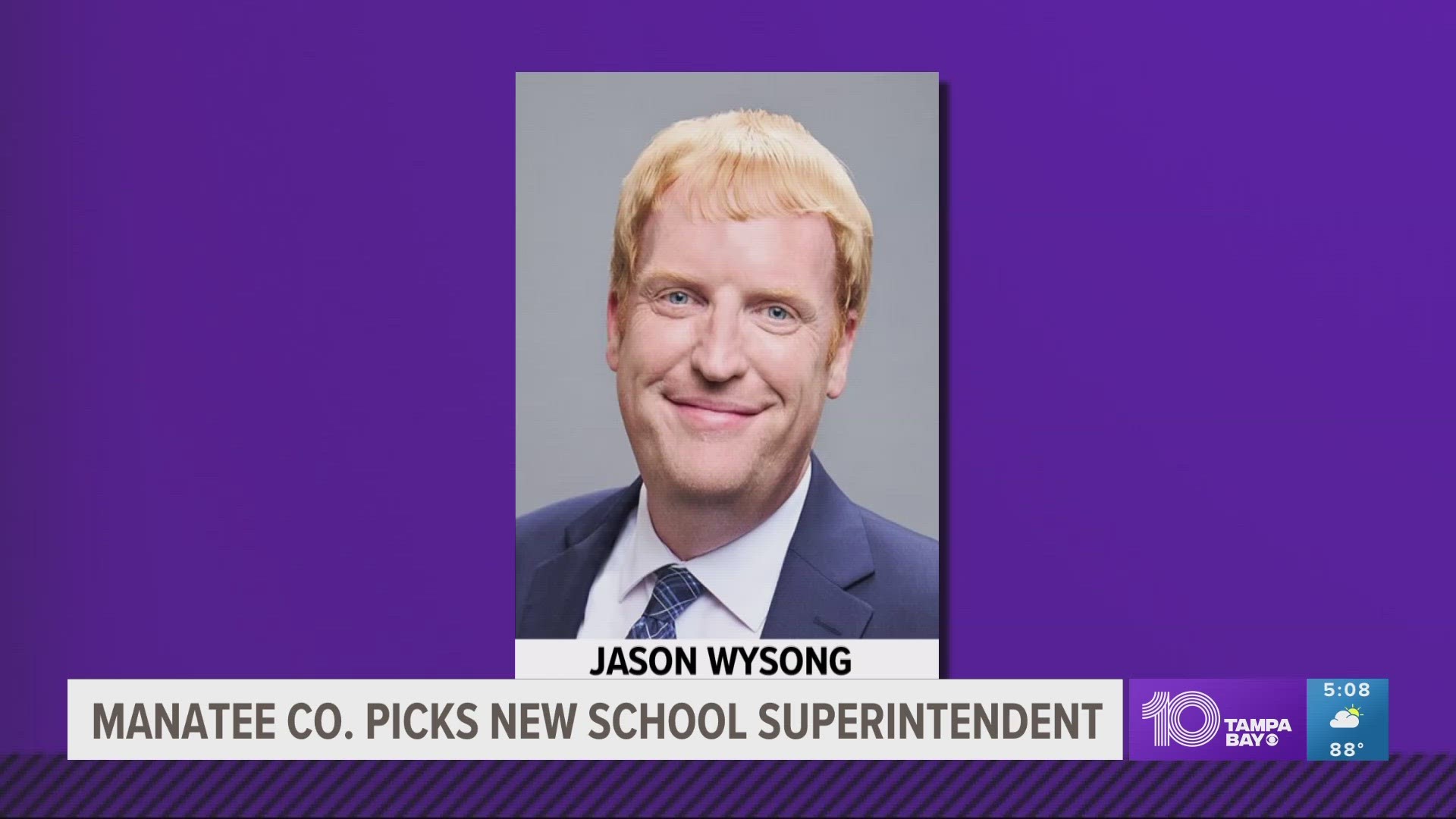 Dr. Jason C. Wysong was selected Tuesday afternoon to replace the outgoing superintendent and lead the district.