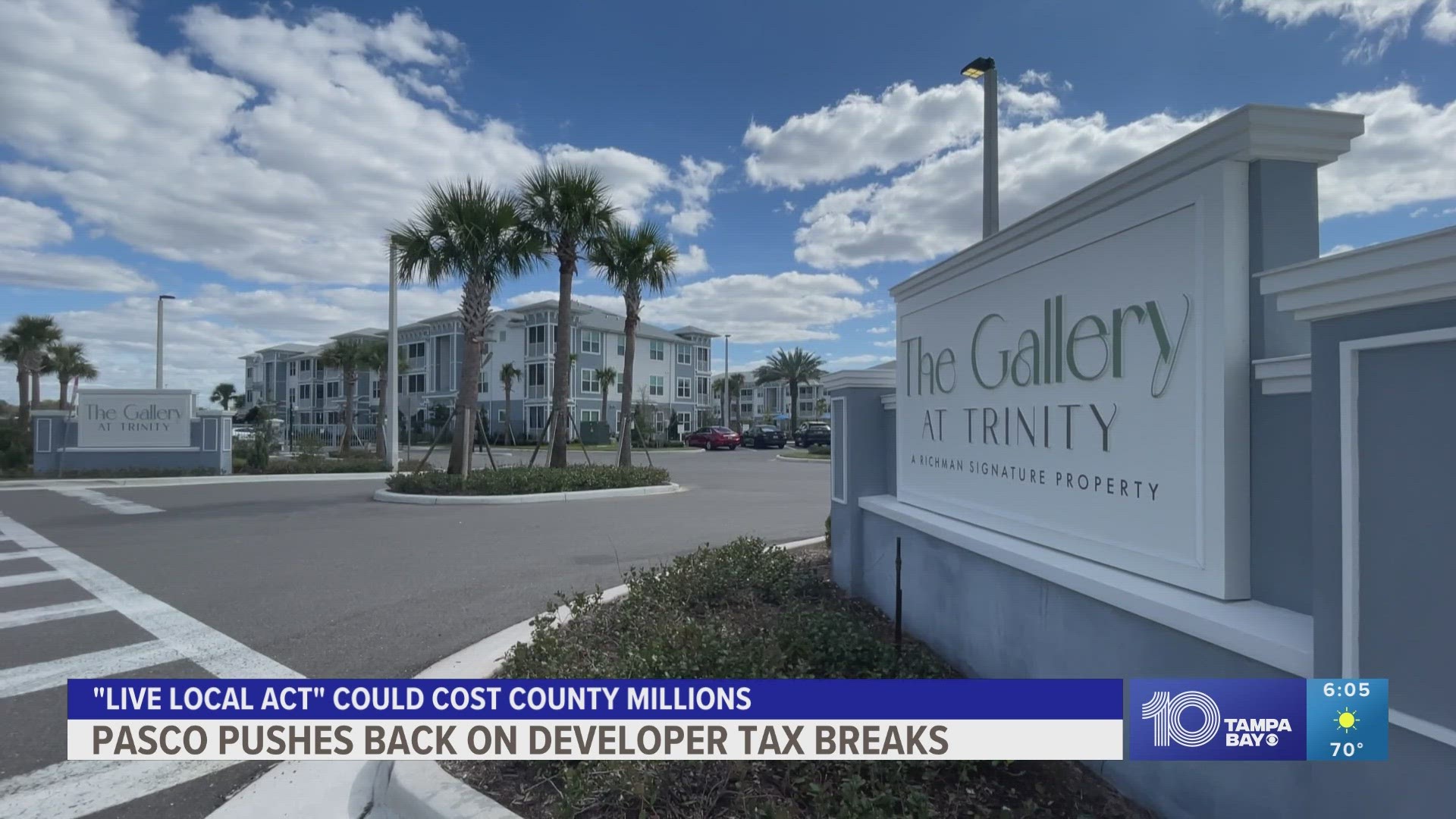 Pasco County officials say tax breaks could cost them millions in revenue, impacting budgets for schools, police and fire.