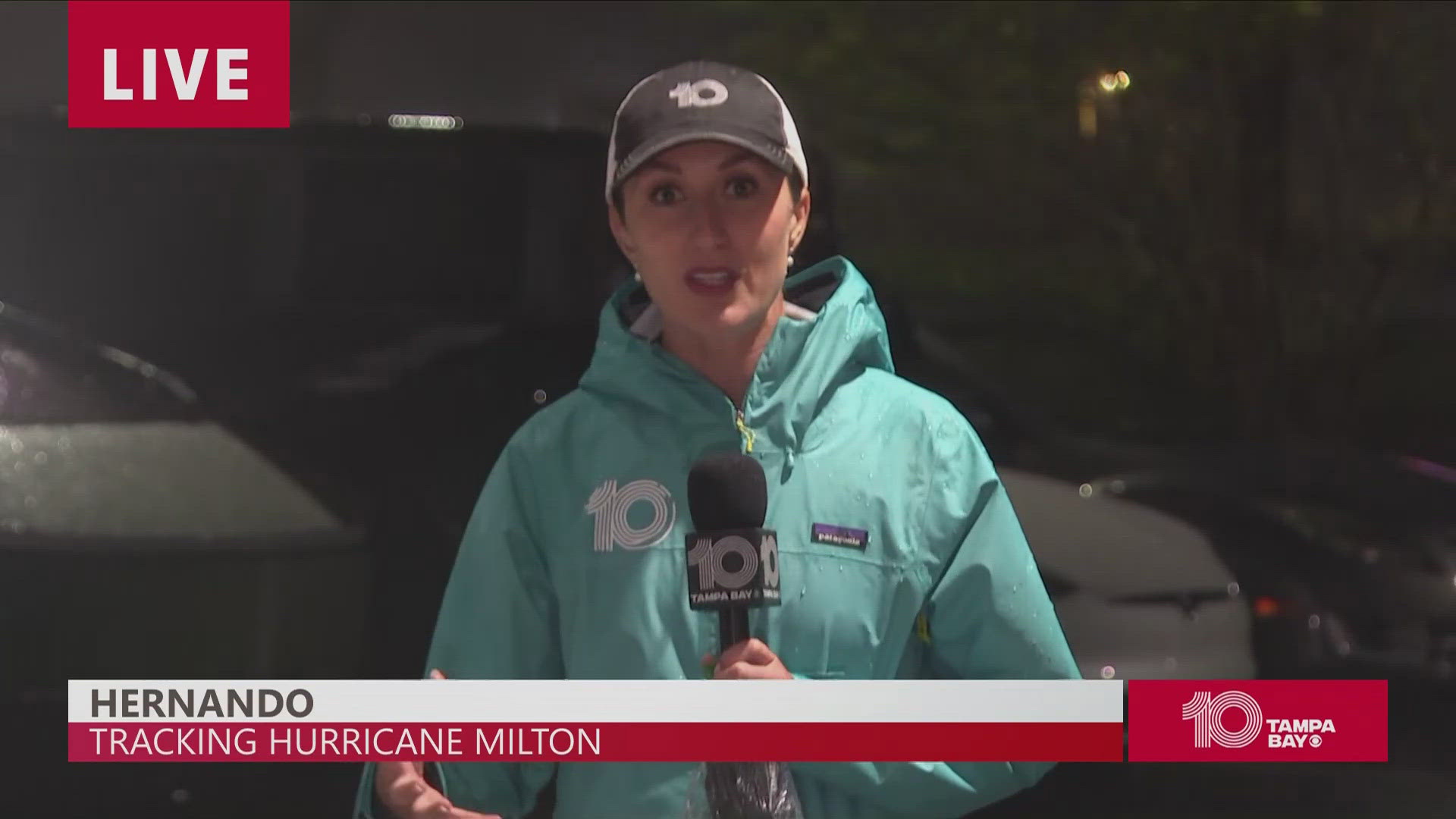 Hurricane Milton made landfall just after 8:30 p.m. on Florida's Gulf Coast as a Category 3 storm.