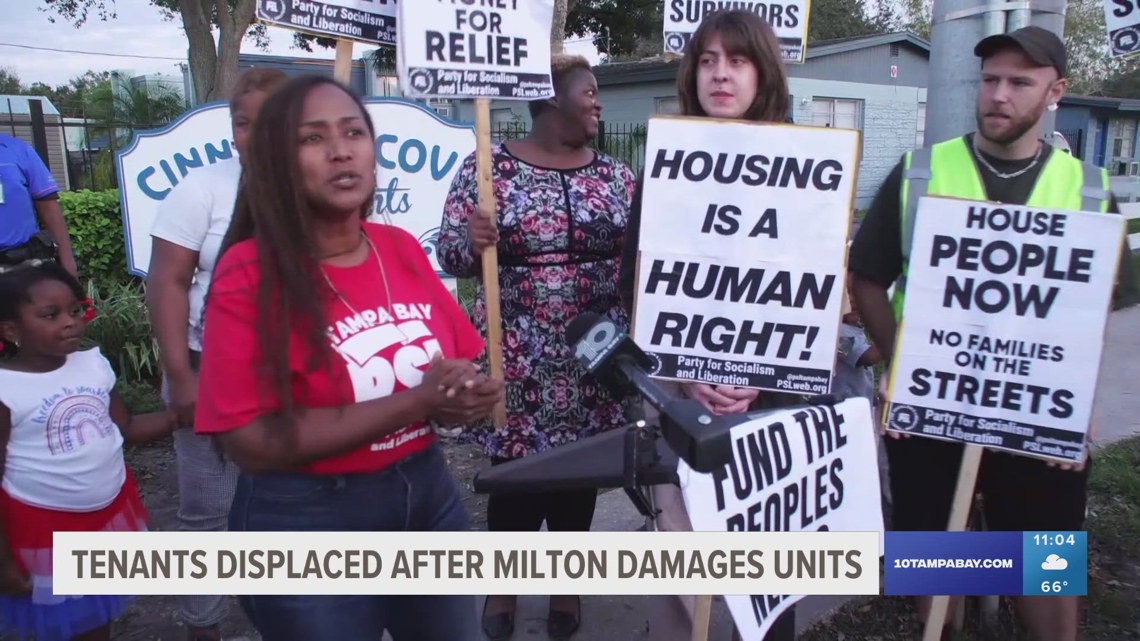 'Deplorable' Help sought for flooded Tampa apartment after Hurricane