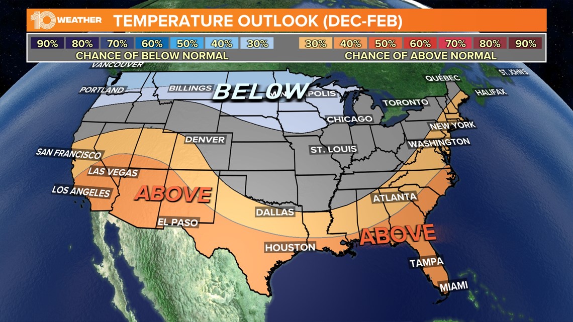 Warmer, drier winter expected for Florida amid La Niña pattern