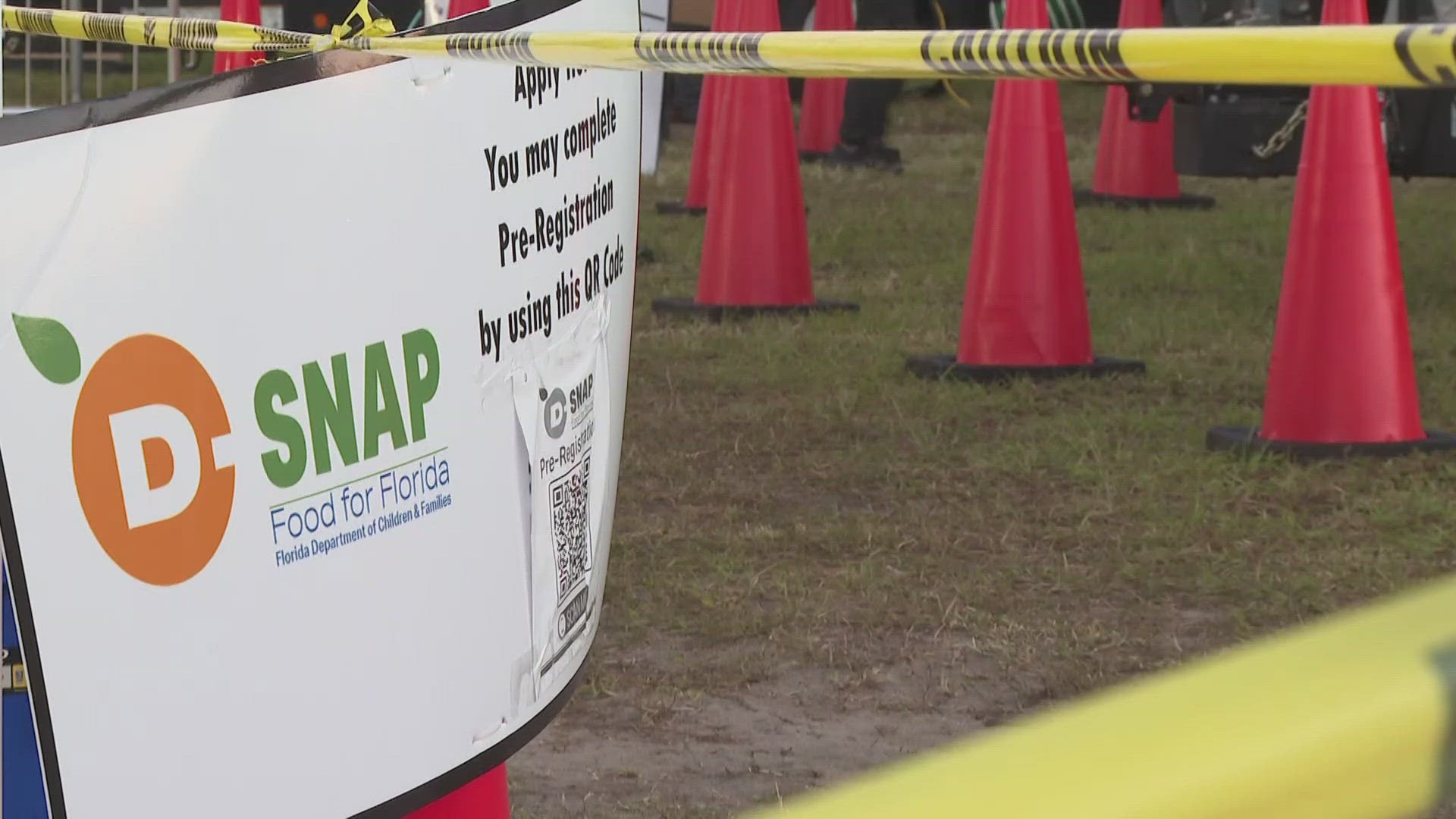 The site is at Raymond James Stadium and will run through Thursday night.