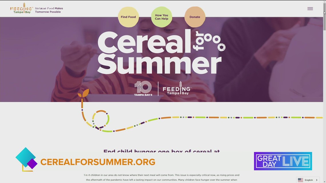 Cereal for Summer helps families - Vimarsana News