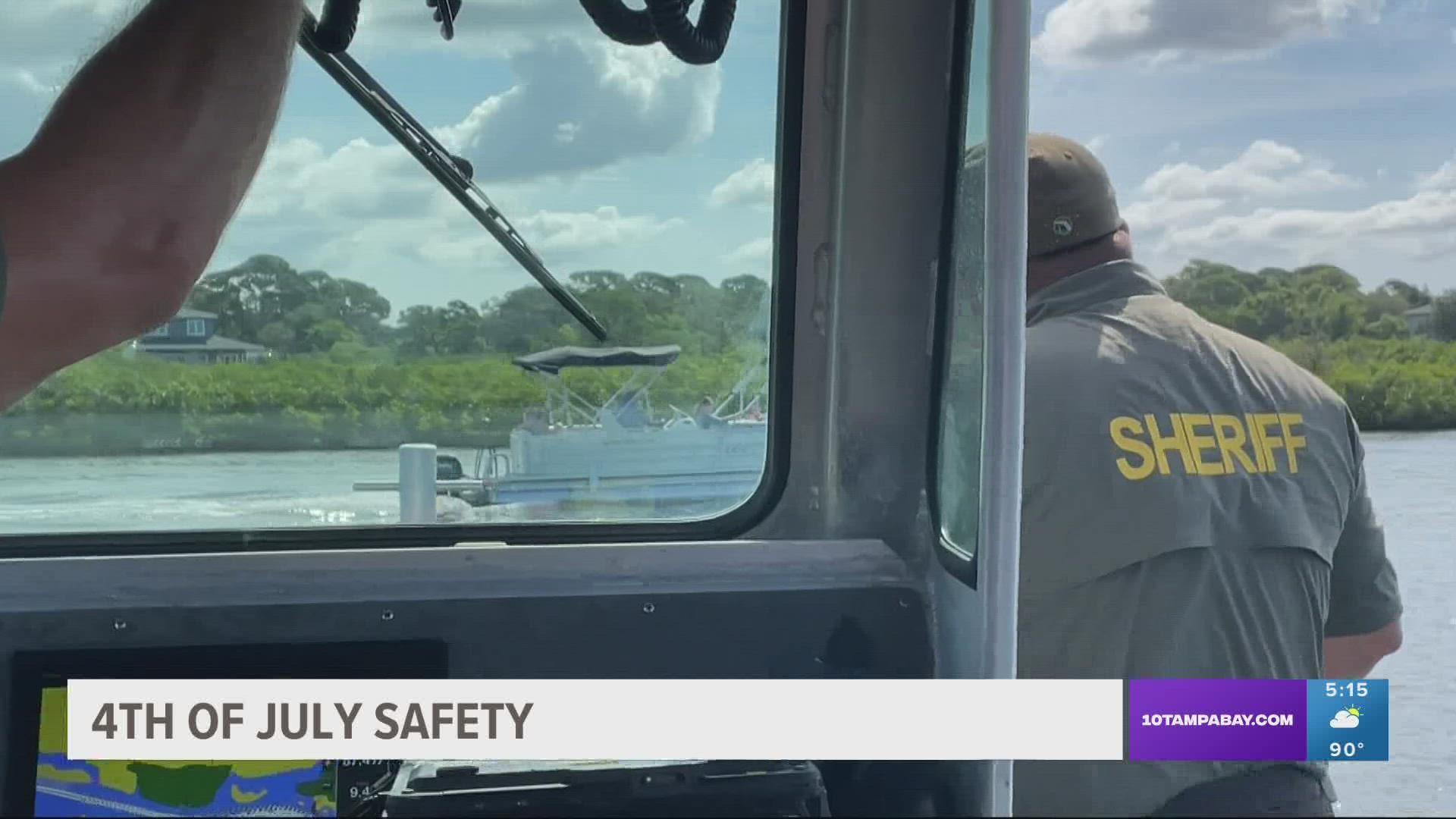 Florida Fish and Wildlife, the U.S. Coast Guard and the Pinellas County Sheriff’s Office will be out on the waterways in force this holiday weekend.