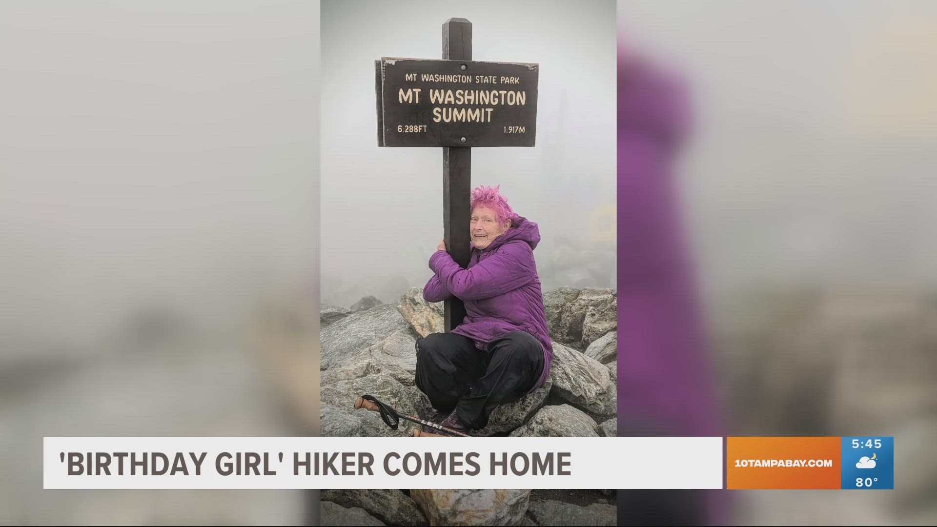 Pinellas County woman finishes hiking Appalachian Trail