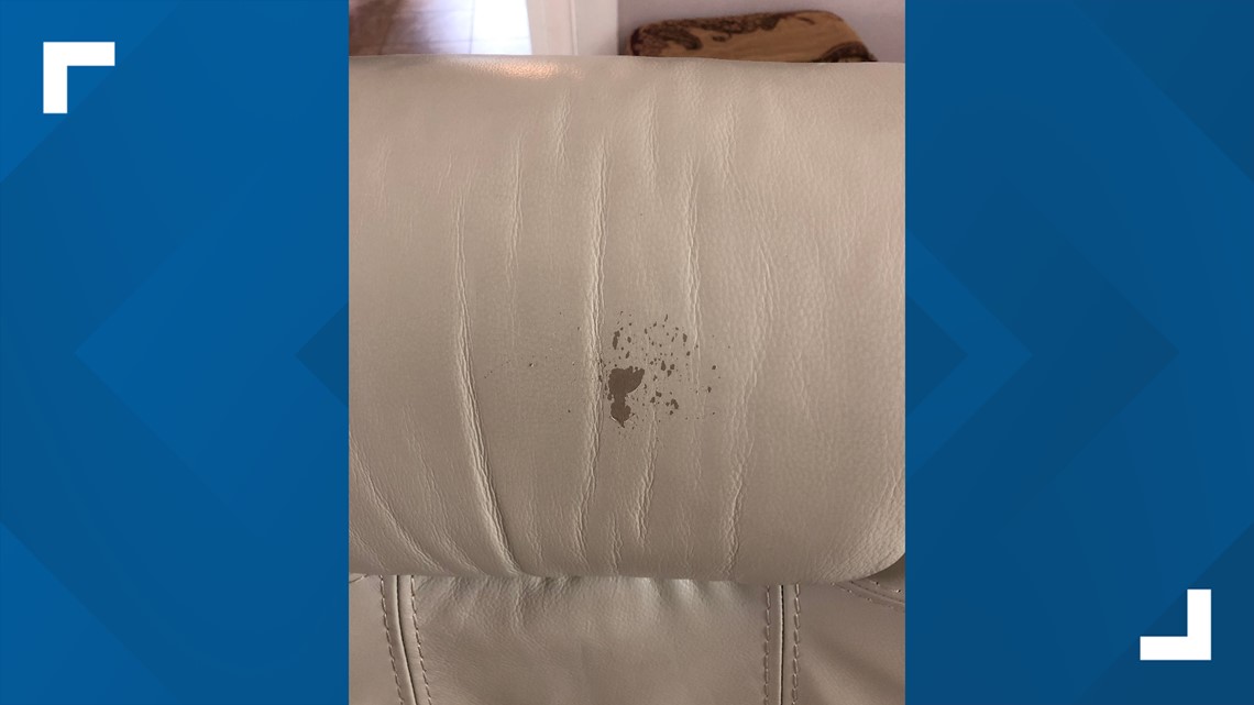 Hudson's Furniture helps customer after chair starts to peel | wtsp.com