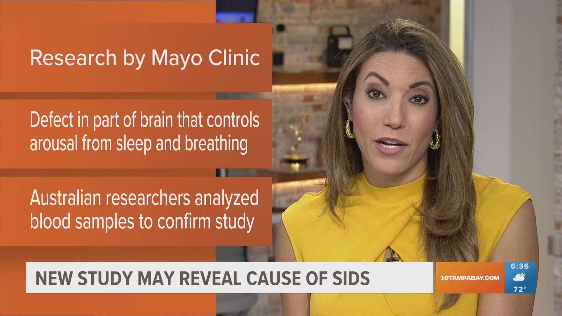 Sudden infant death syndrome, or SIDS, usually happens when infants die in their sleep without any particular reason. Researchers say they now know a cause.