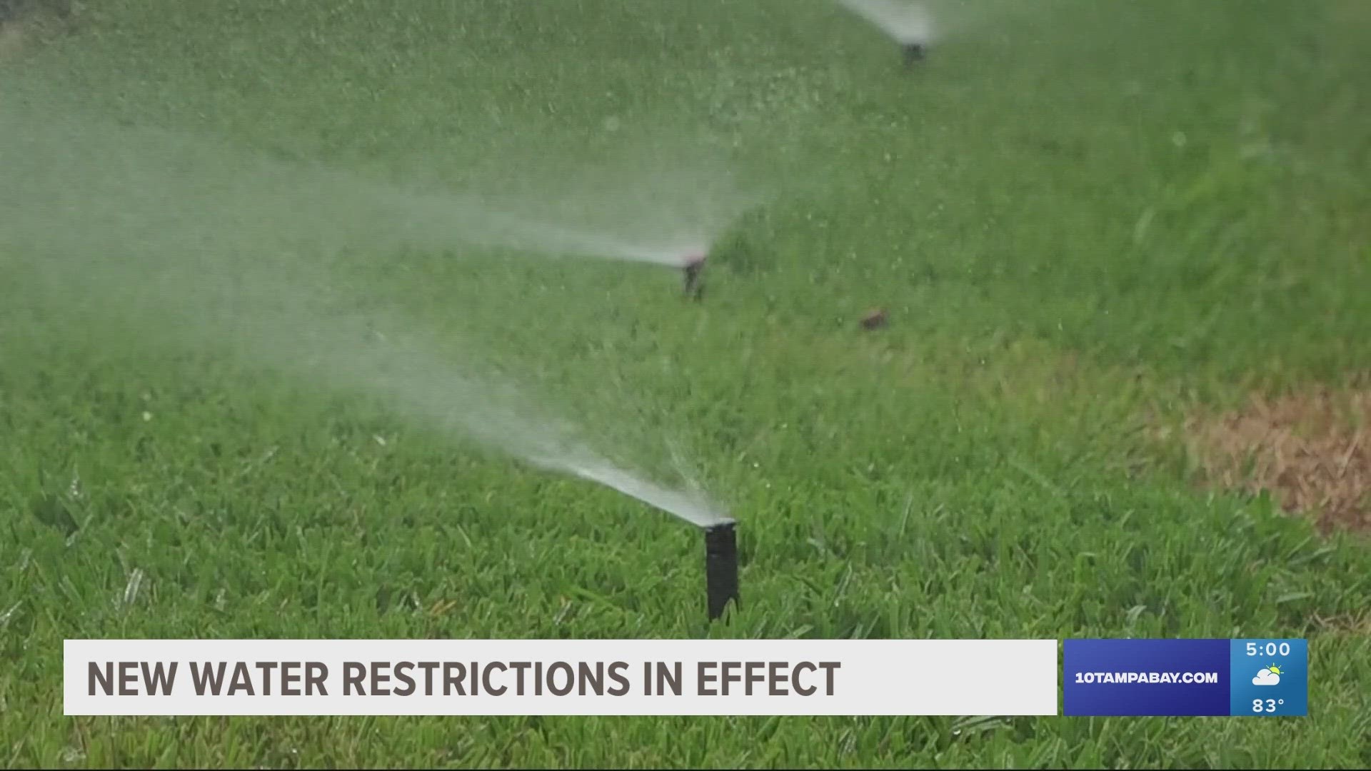 Along with fines, failure to comply with these water restrictions can result in mandatory court appearances.
