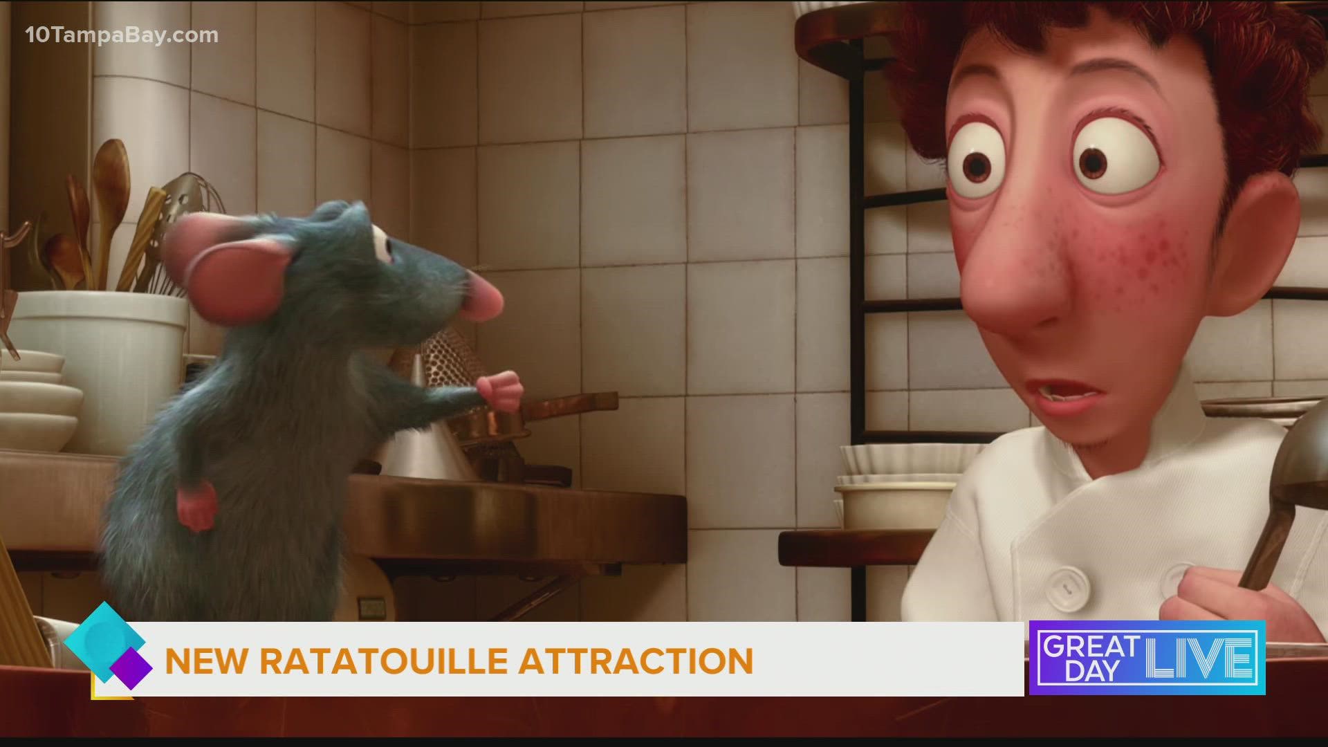 New Ratatouille Attraction