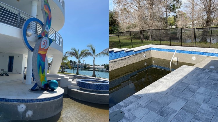 Their pool dreams haven't come true after they say contractor didn't finish the job