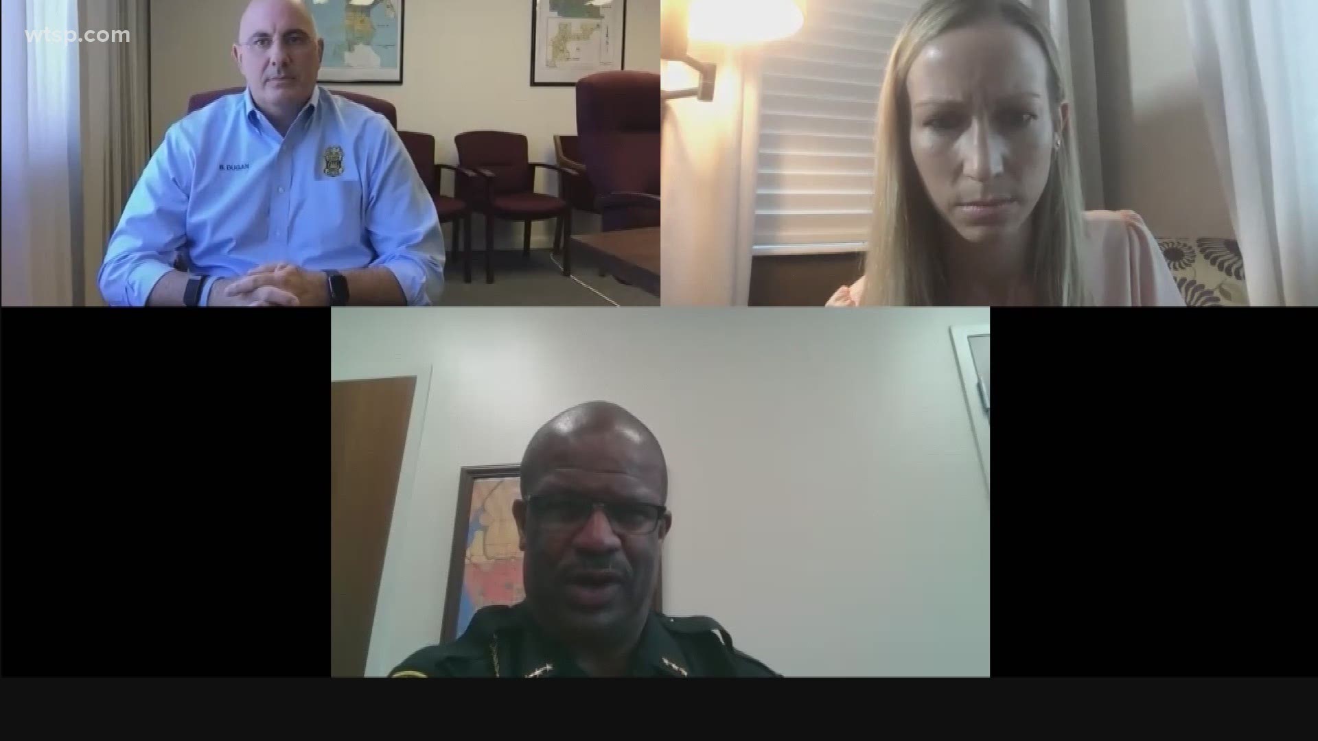 St Pete Tampa Police Chiefs Talk George Floyd Death Wtsp Com