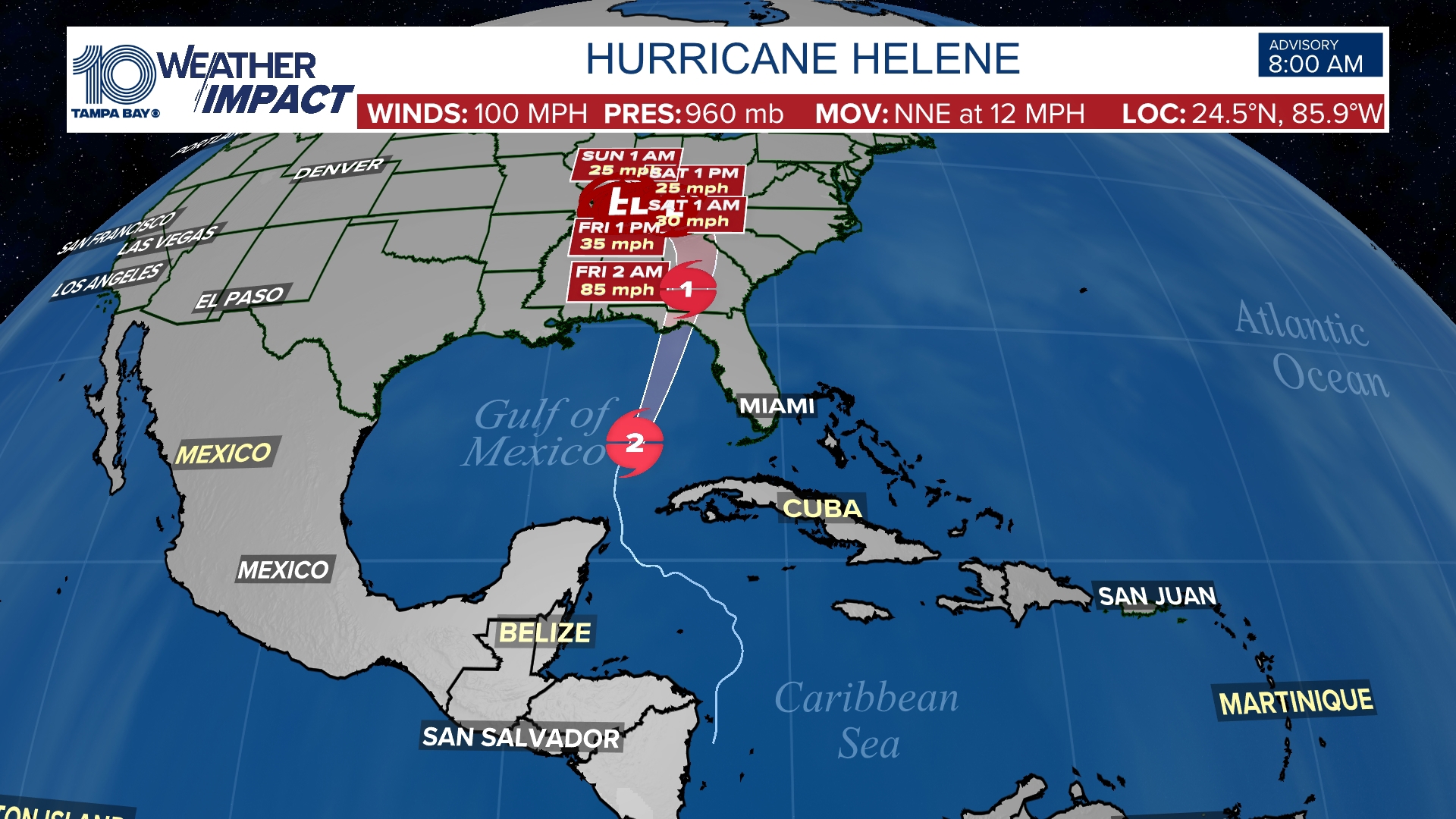 ONGOING HURRICANE HELENE COVERAGE | Here is everything you need to know as the storm moves closer to the Florida coastline. 