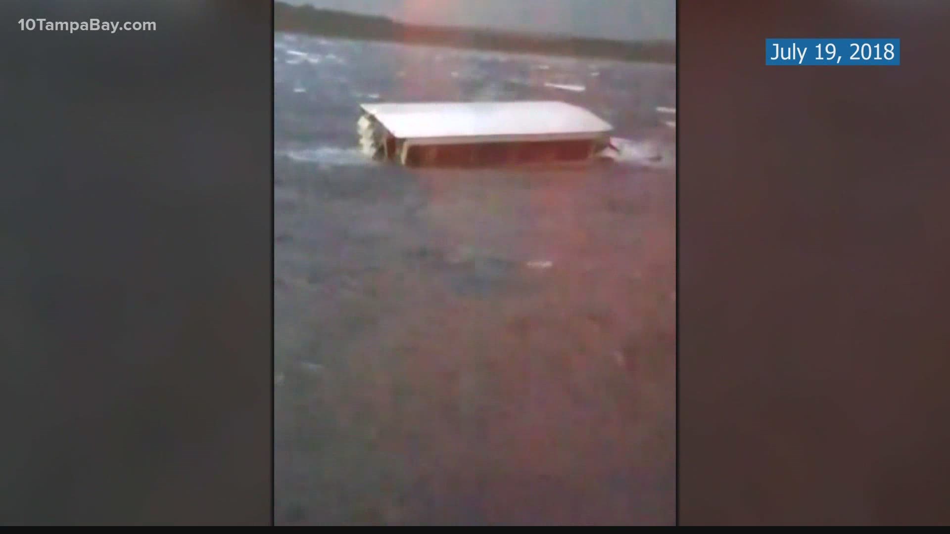 Court records state they were negligent in allowing the boat to go out on the lake during a severe thunderstorm warning.