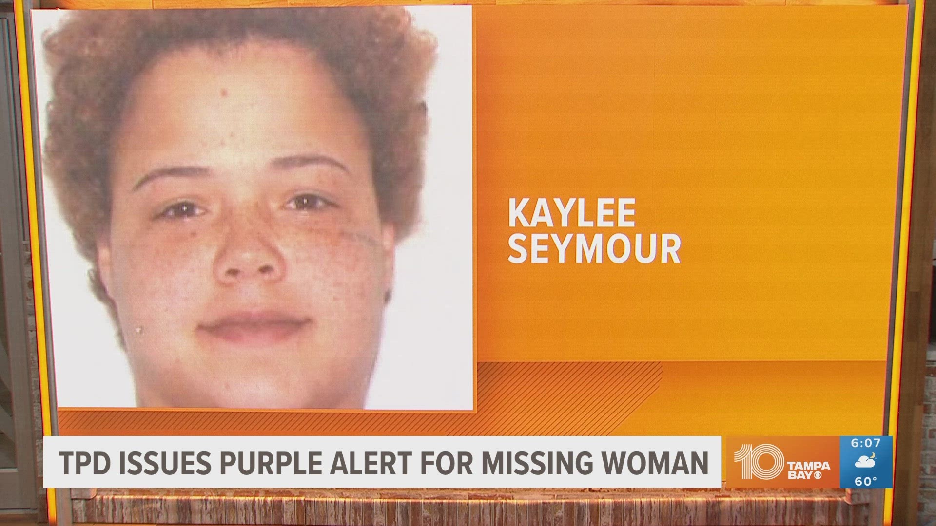 Have you seen this woman? Kaylee Seymour, 27, is a Tampa resident who police say may need medical attention.