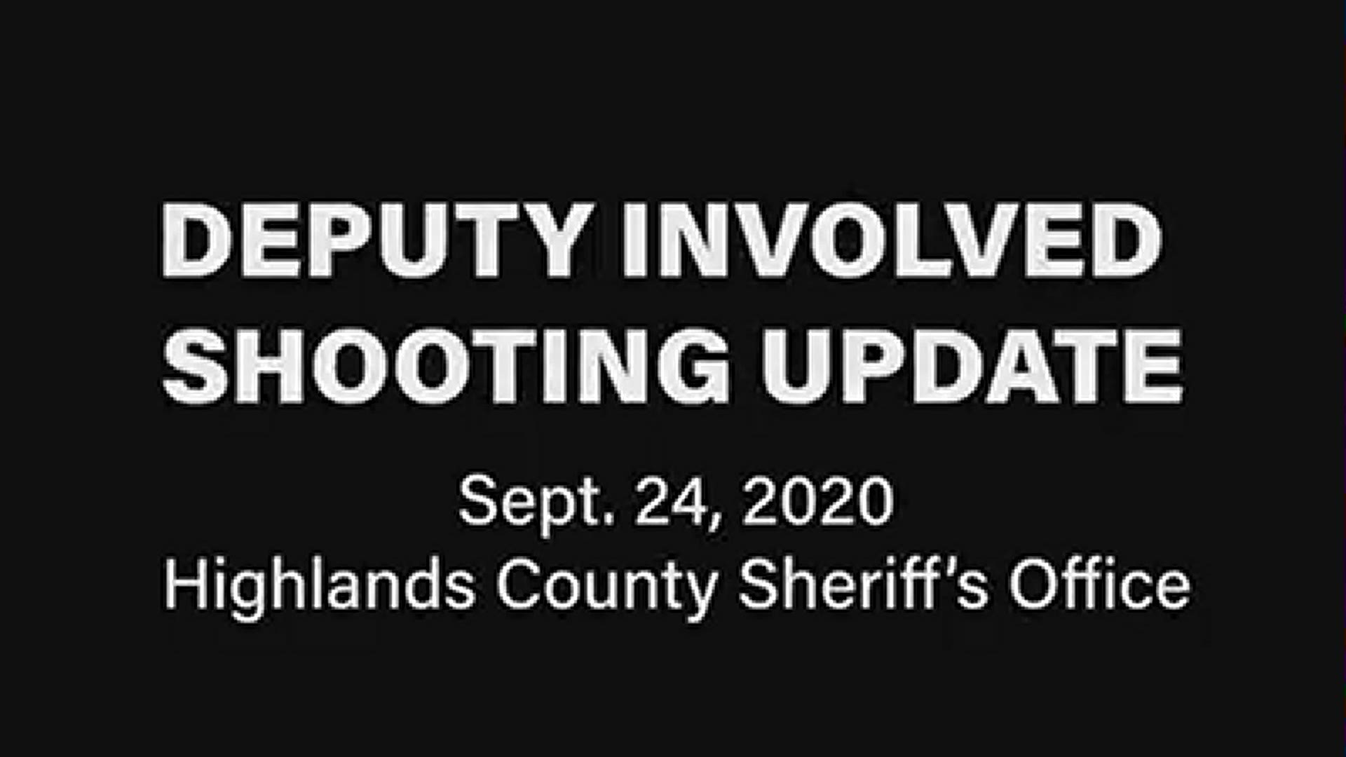 The Highlands County Sheriff's Office says its deputies shot and killed Matthew Nocerino after he shot one of its deputies in their vest.