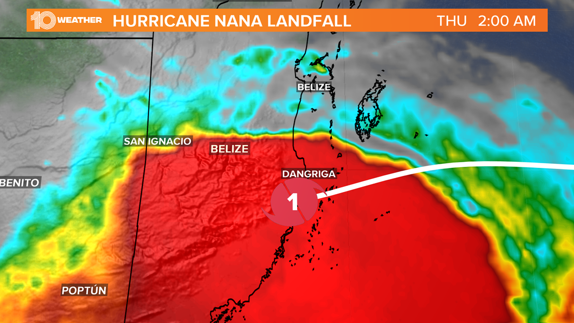 Hurricane Nana Makes Early Morning Landfall In Belize | Wtsp.com