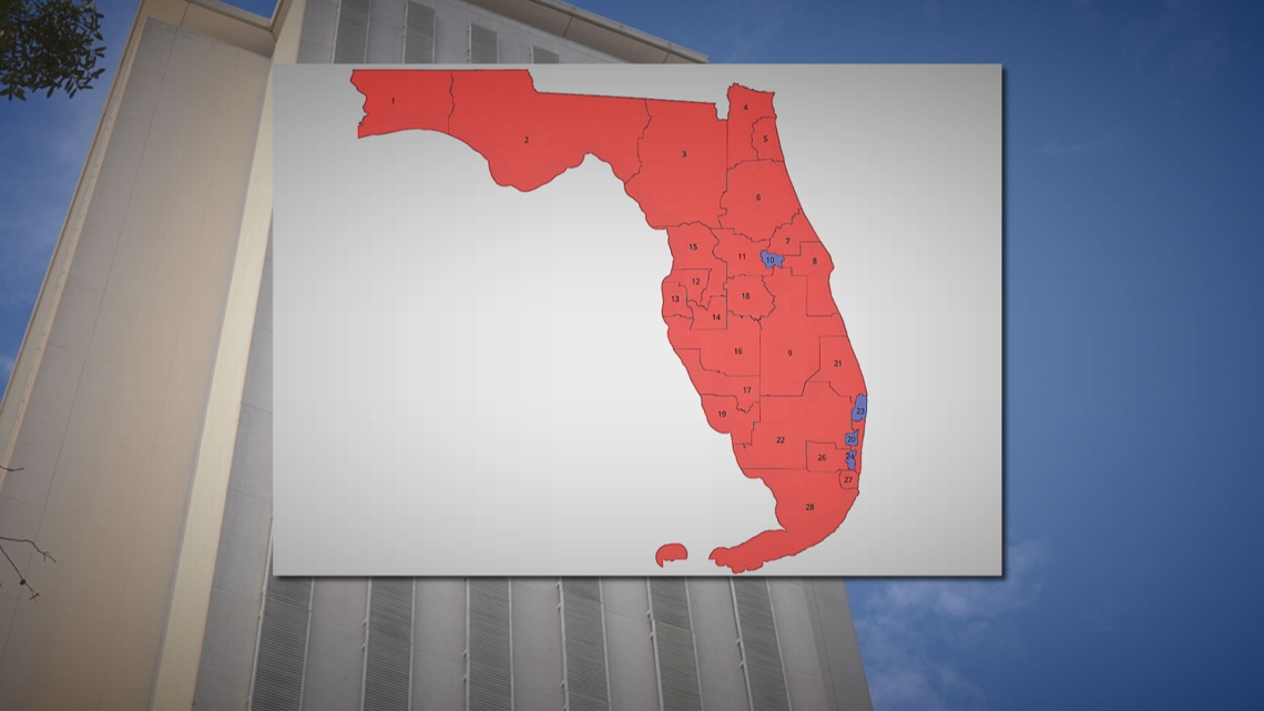 Lawsuit challenges Florida’s new congressional map, raising questions ahead of midterms
