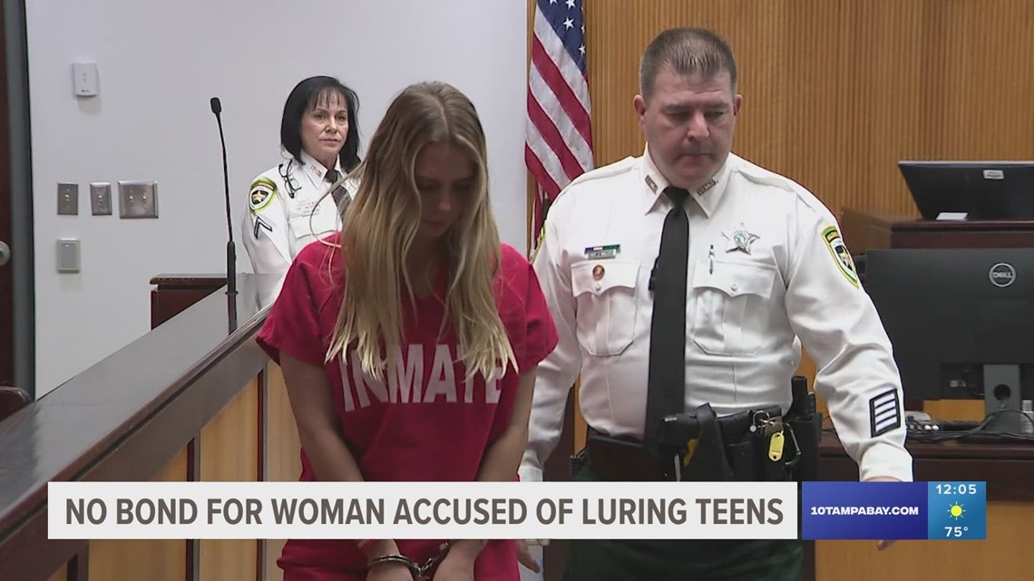 22-year-old Woman Accused Of Luring Teens Denied Bond Monday | Wtsp.com