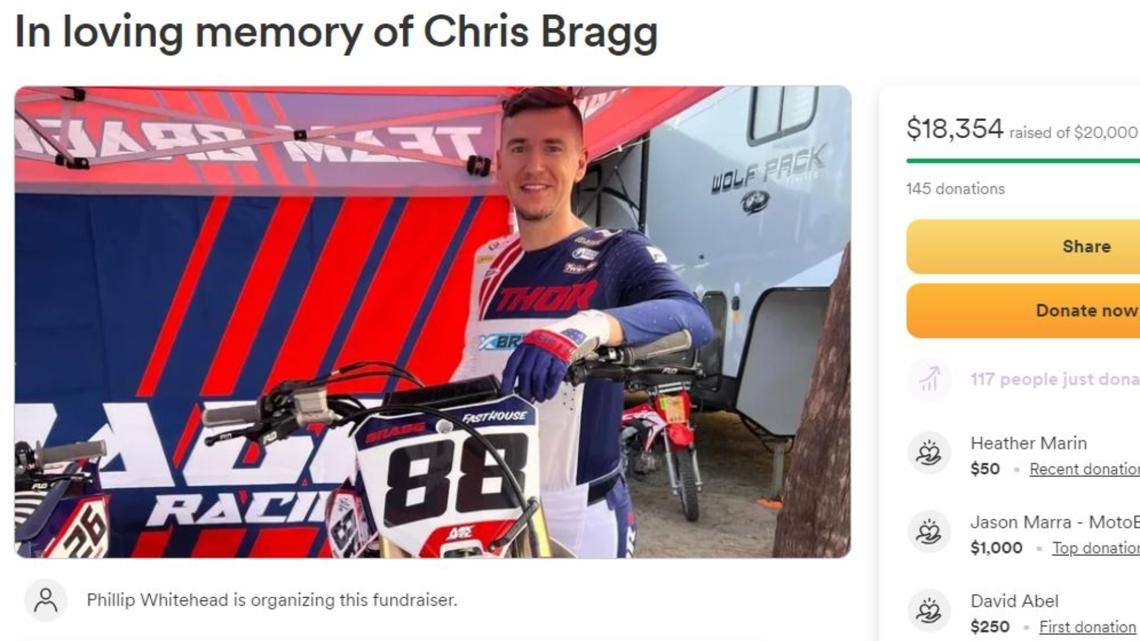 Orlando Motocross tragedy: Fundraiser for Chris Bragg launched - Vimarsana News