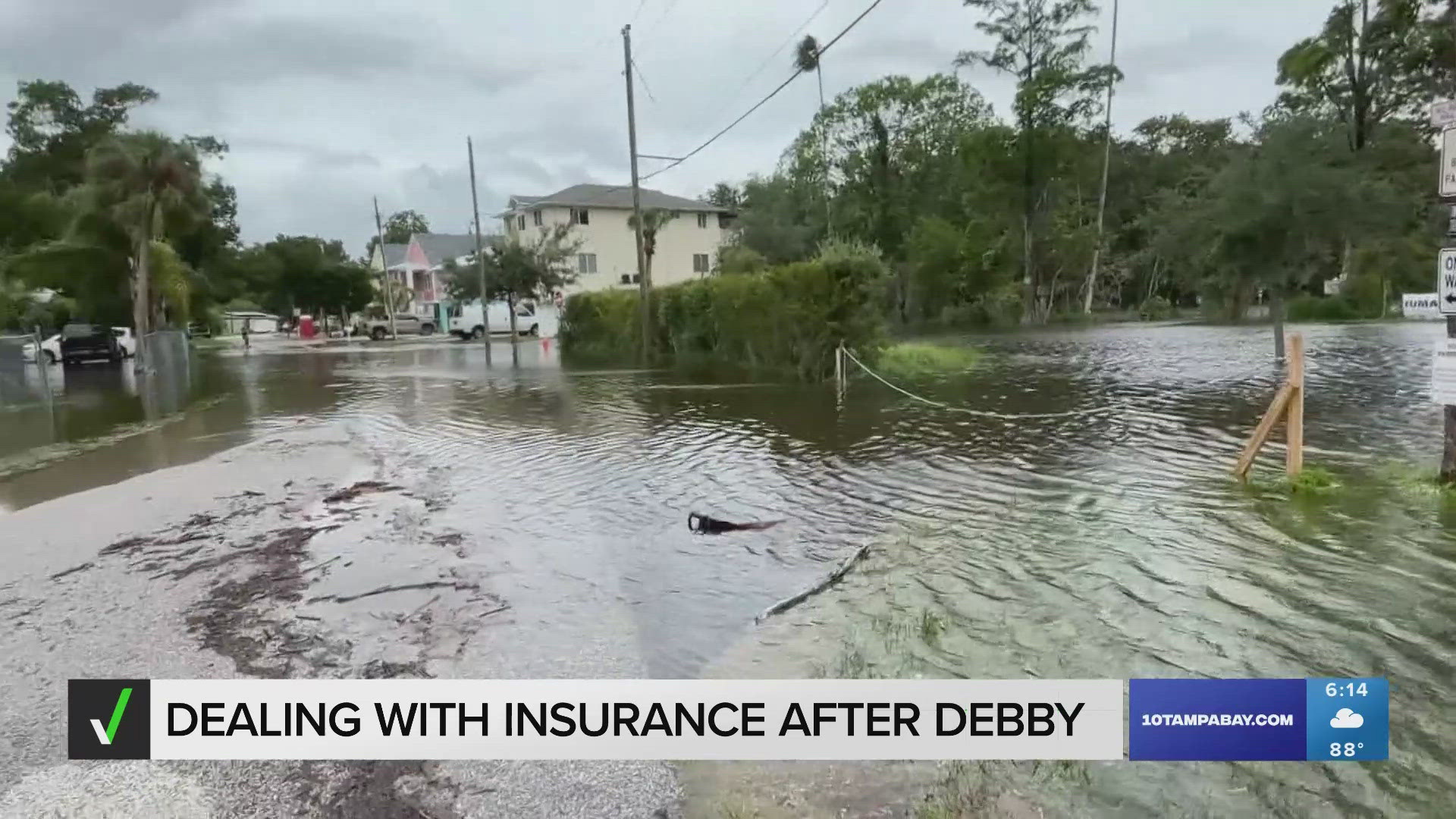 Homeowners insurance policies don't typically cover flooding, and storm damage to your vehicle might not be covered under your auto policy.