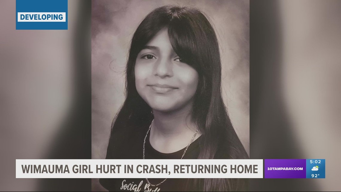 12yearold Wimauma girl is sole survivor of crash that killed parents