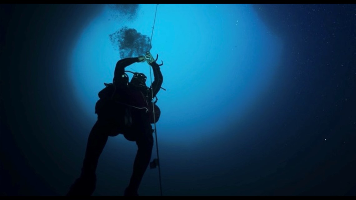 Mote pioneers research of Blue Holes in the Gulf of Mexico | wtsp.com