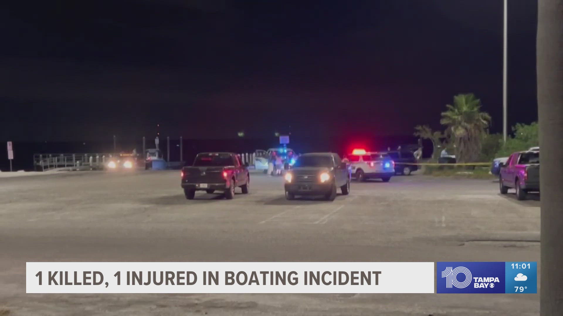 FWC and Tampa police responded to a fatal boating incident near the Courtney Campbell Causeway.