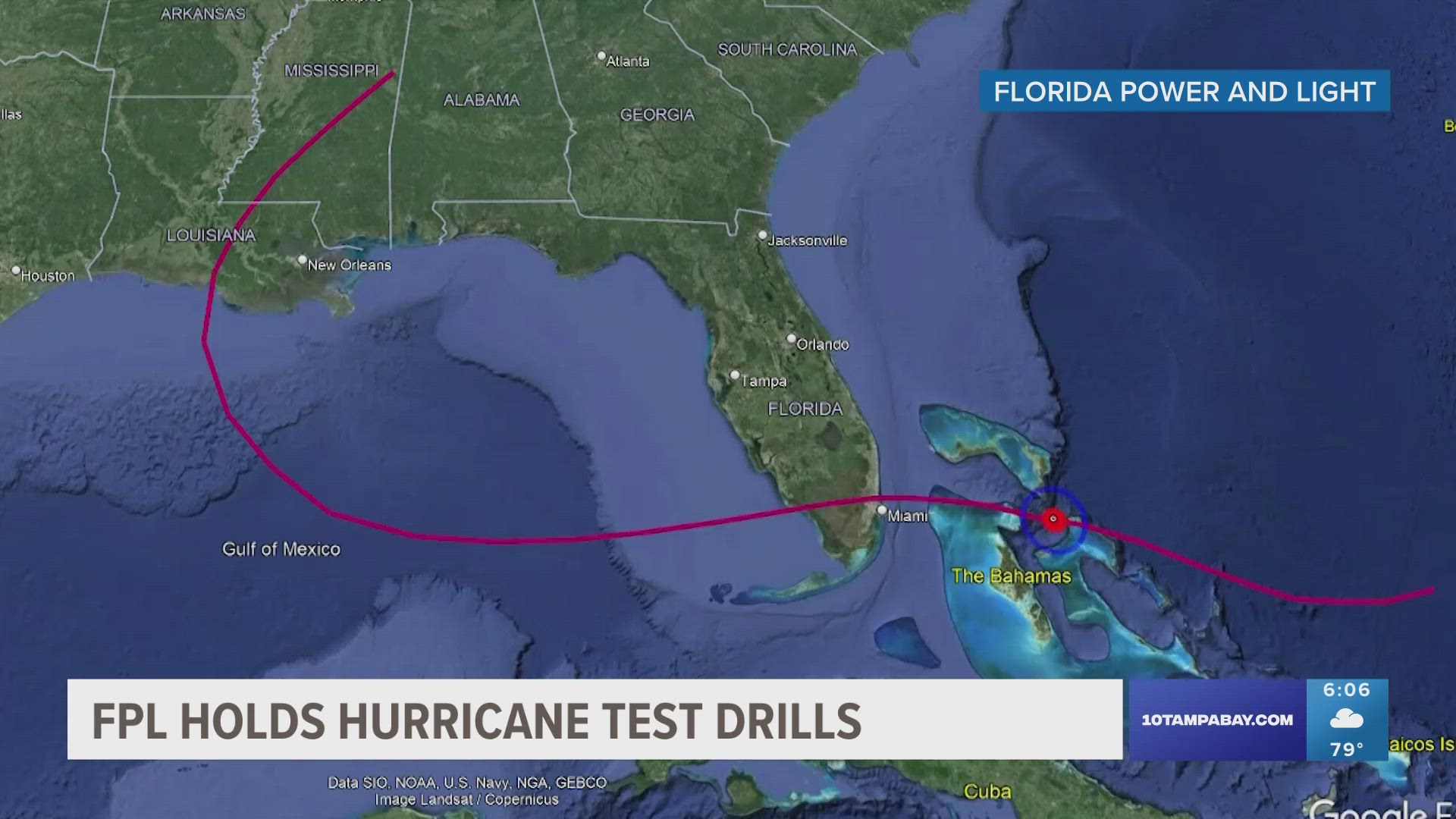 The drills test the employees and systems to make sure they are prepared for potential hurricanes.