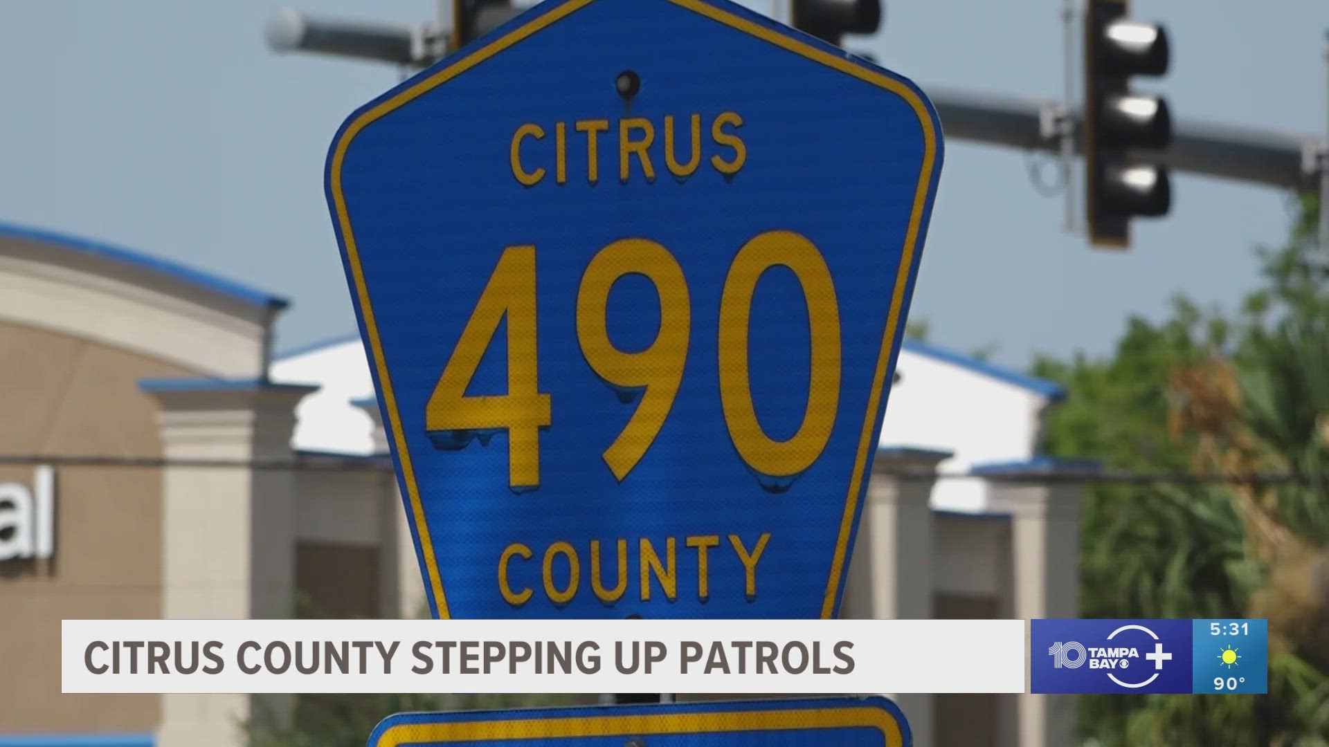 According to FDOT data, Citrus County now ranks in the top 20% statewide for crashes that result in serious injuries or death.