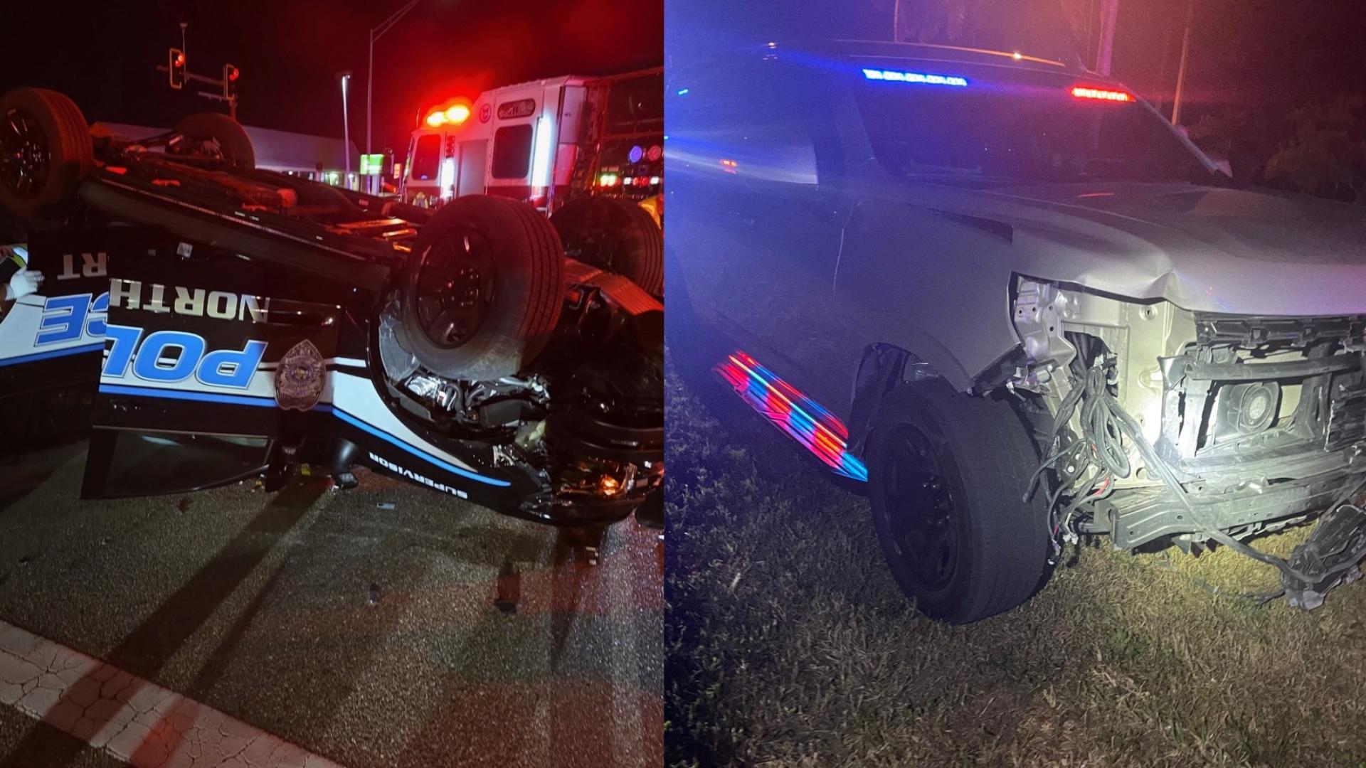 Man faces DUI charges for crash involving 2 North Port police vehicles ...