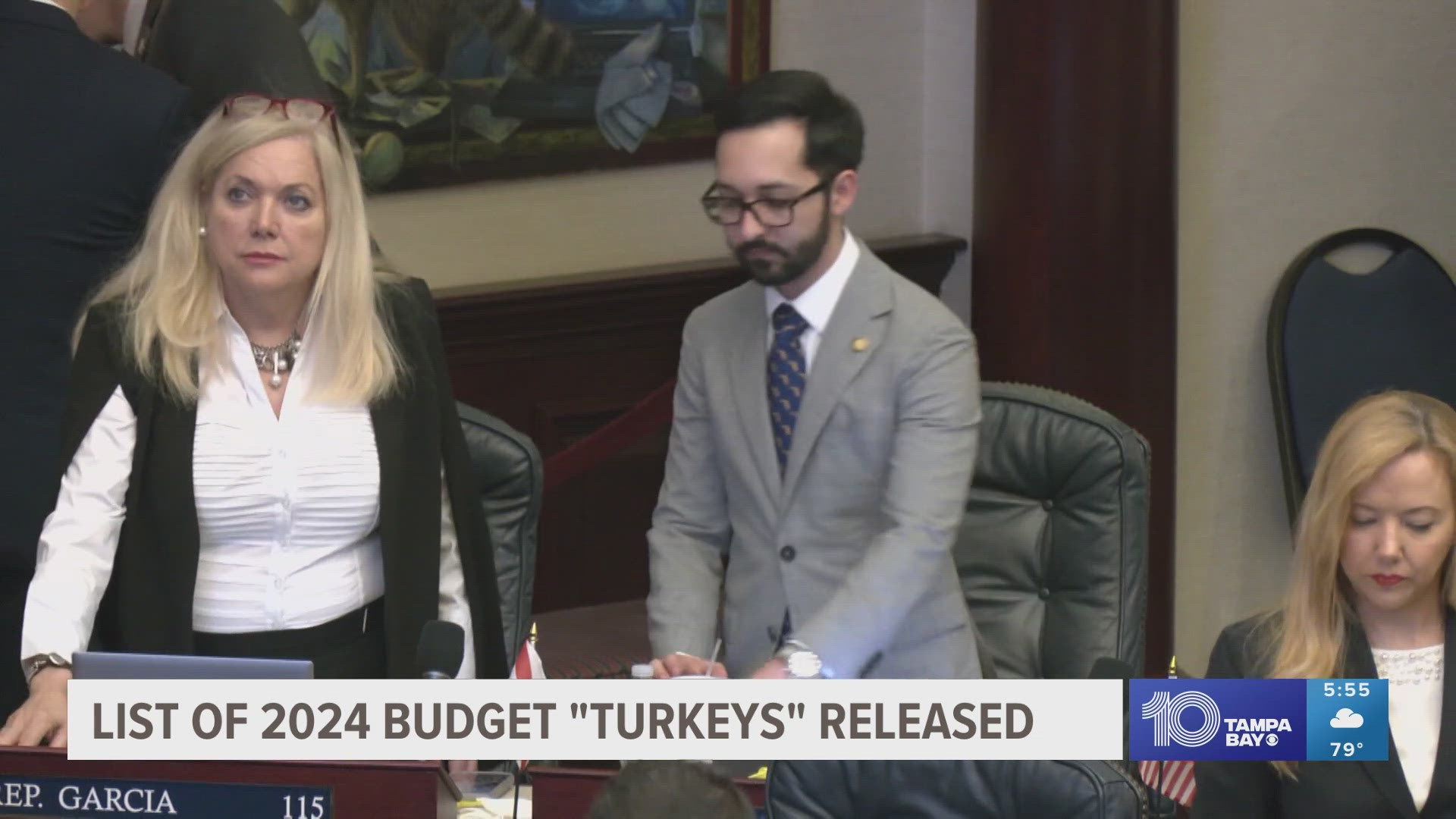 A tax watch group released a list of 450 so-called "turkeys" in the recently passed state budget.