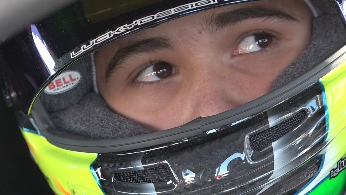 St. Pete teen on track to be one of the youngest race car drivers in the world