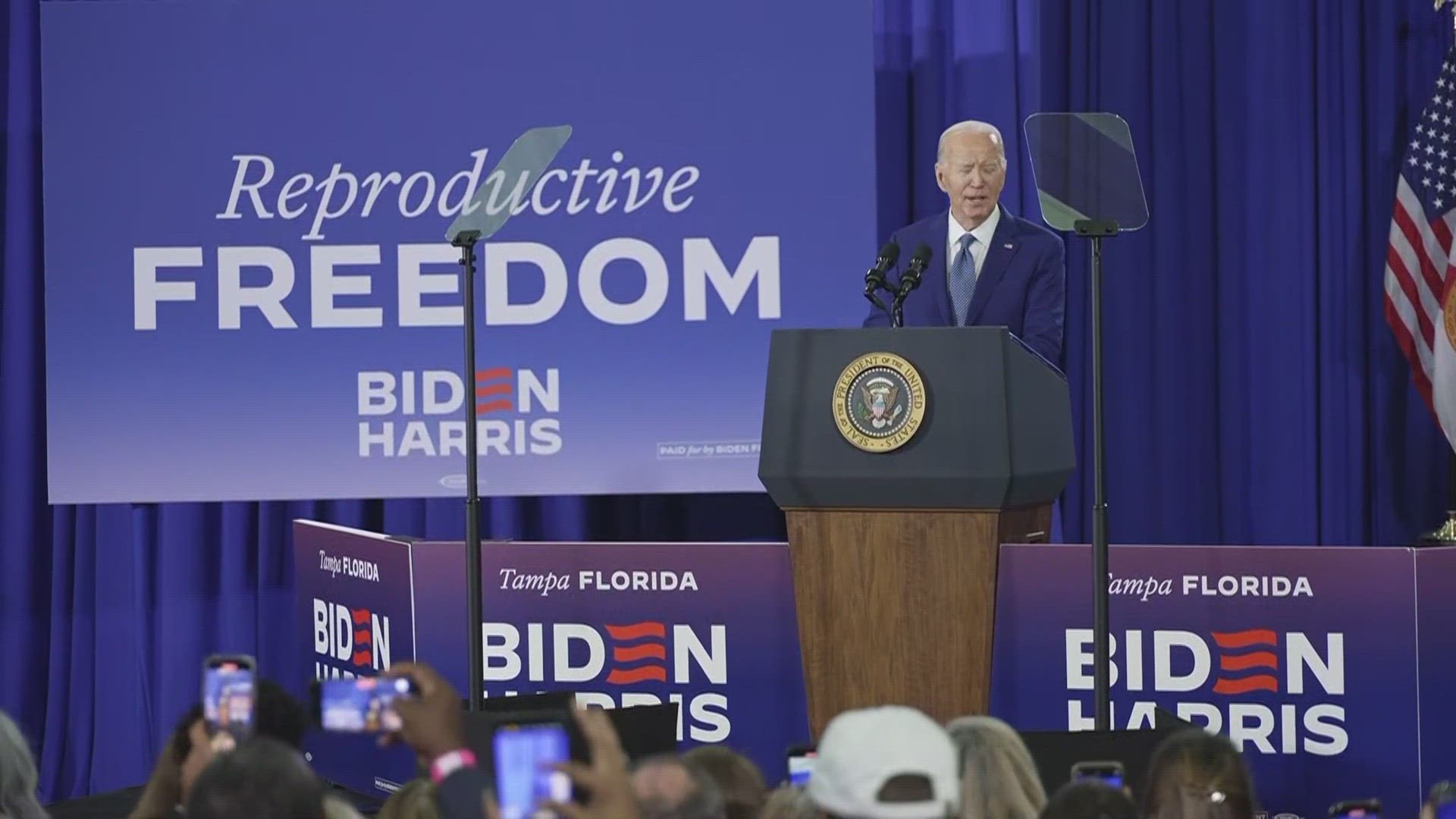 President Joe Biden is wading deeper into the fight over abortion rights that has energized Democrats since the fall of Roe v. Wade,