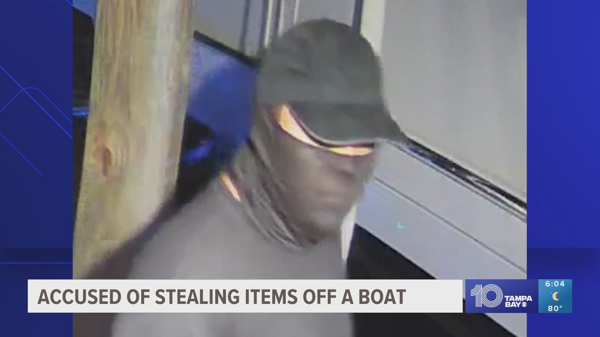 The sheriff's office said detectives have linked four separate boat burglaries along the intercoastal waterway between Belleair Beach and Madeira Beach.