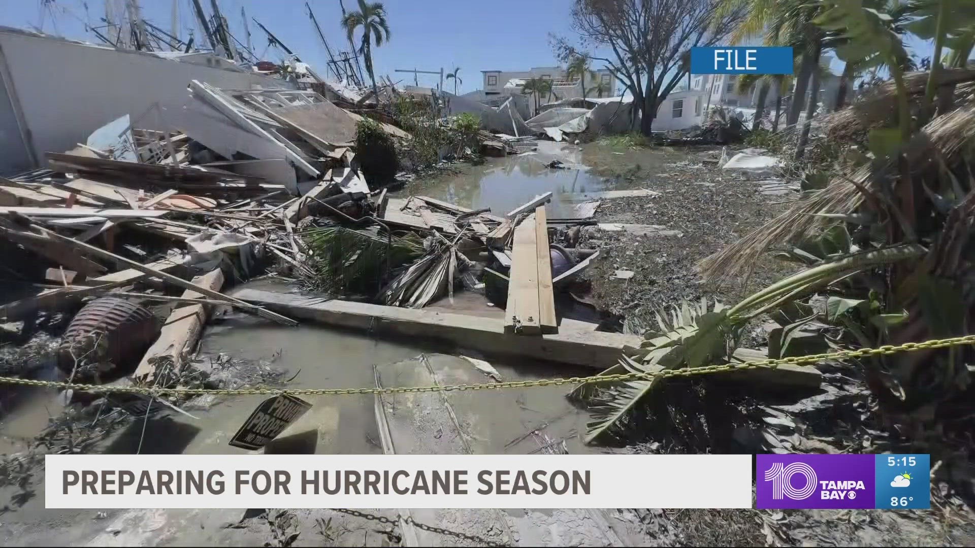 Officials say now is a good time to start preparing for hurricane season.