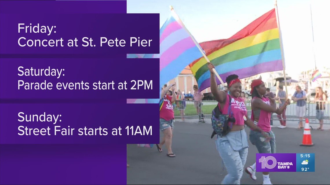 St. Pete Pride Your guide to events