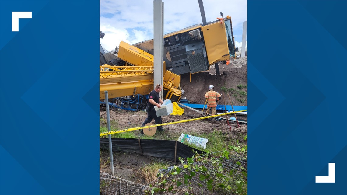 1 person died, 1 hurt after crane fells over in Orange County - Vimarsana News